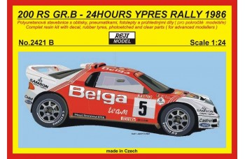 Kit – RS 200 „Belga“ - 1986 Rally Ypres - R.Droogmans